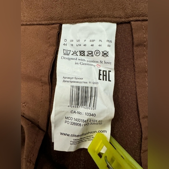 Olsen Denim Jeans EUC Mona Slim Blue Skinny High Rise Size 6 - Picture 10 of 12